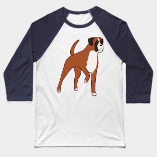 boxer dog drawing Baseball T-Shirt